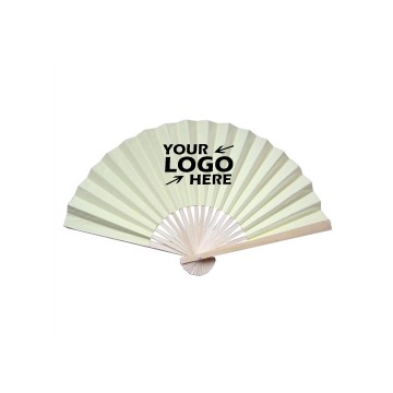 Wood Frame Paper Foldable Hand Fan